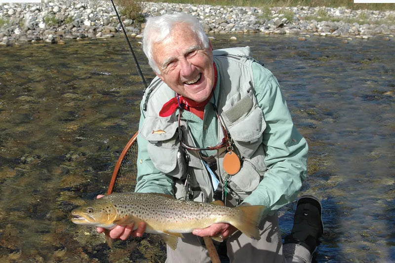 Pêche à la mouche sur la rivière