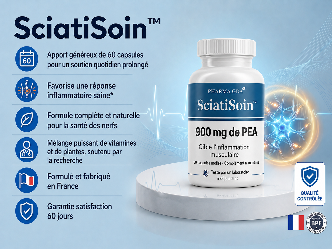 Chronologie du soulagement rapide : les 7 premiers jours