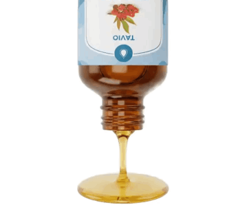 Compresse à l'huile de ricin RICÉA™ en usage