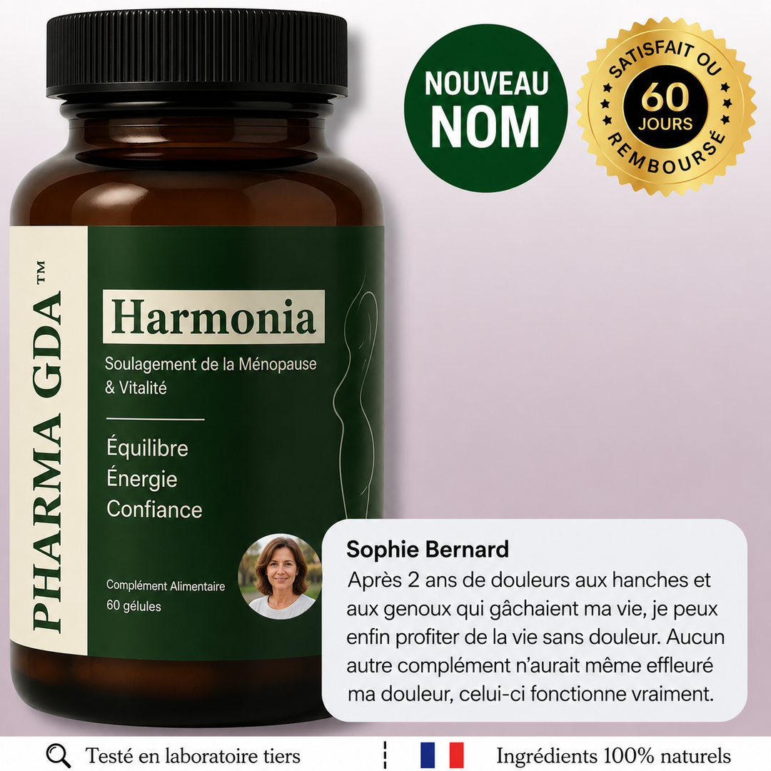 HARMONIA™ — complément alimentaire, 60 gélules