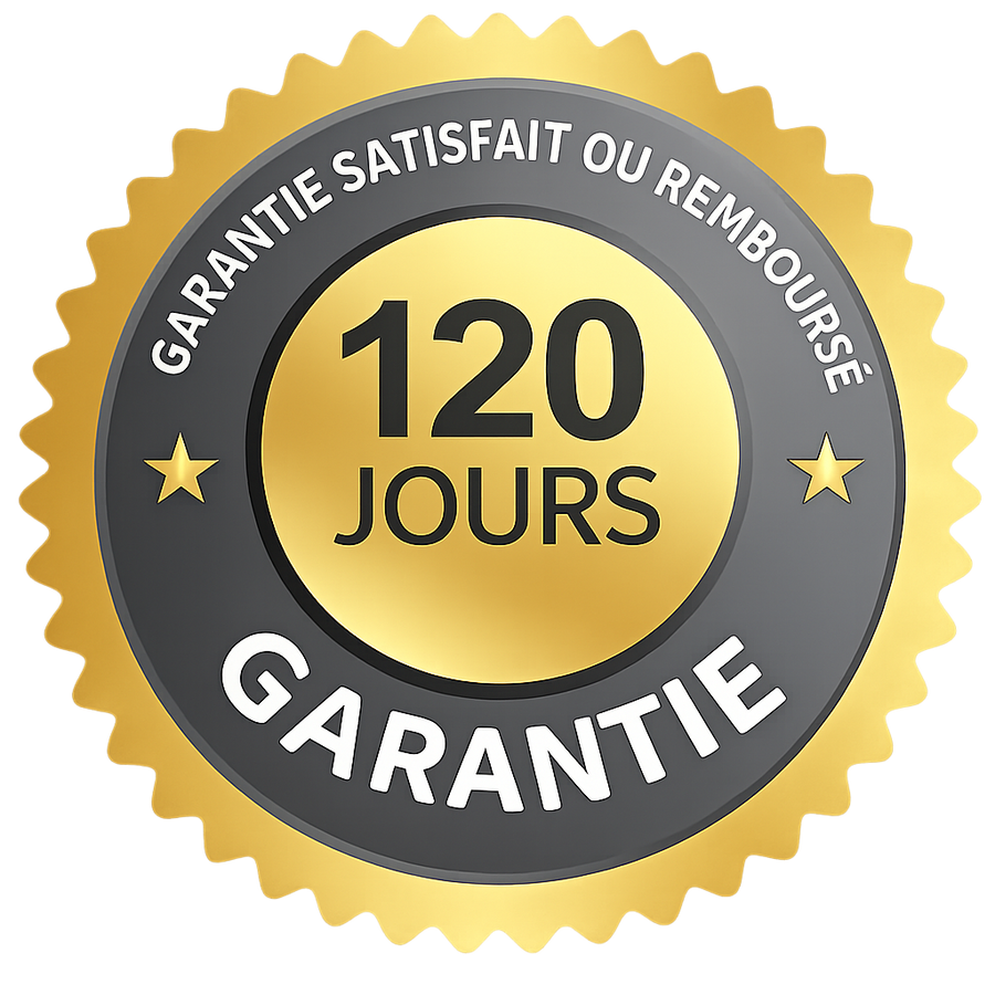 Garantie 120 jours satisfait ou remboursé Folivé™