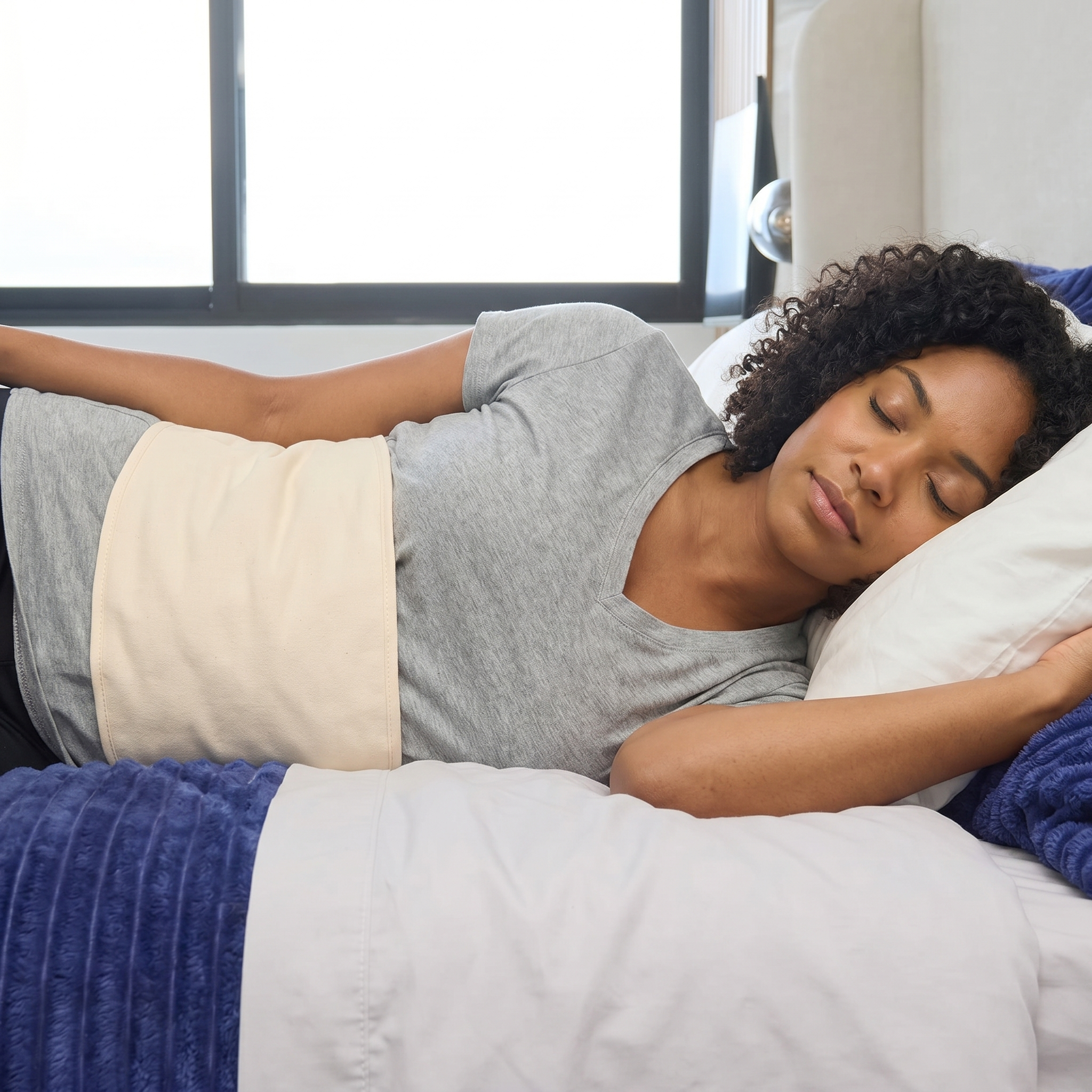 Compresse RICÉA™ confortable pour la nuit